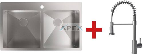 CATA XPB2 mosogatótálca (CBS) + csaptelep (XPB) szett