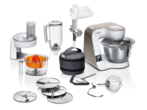 BOSCH MUM5XW40 Konyhai robotgép, MUM5, 1000 W, fehér, champagne, MUM5XW40