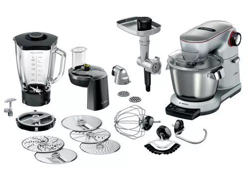 BOSCH MUM9BX5S61 Konyhai robotgép, OptiMUM, 1500 W, Ezüst, Fekete, MUM9BX5S61