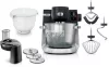 BOSCH MUMS6ZS23D Serie 6 Konyhai robotgép mérleggel 1600 W Fekete, Szálcsiszolt acél