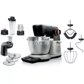   Bosch MUMS8ZS22 Serie | 8 Konyhai robotgép mérleggel 1800 W Ezüst, Fekete