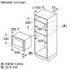 NEFF NR9GR31Y1 N 70, Beépíthető mikrohullámú sütő