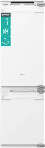GORENJE NRKI517E62WF Beépíthető kombinált hűtőszekrény