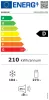Gorenje NRKI619D61WFE Beépíthető 70cm széles kombinált hűtőszekrény