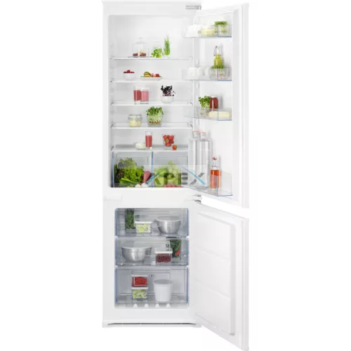 AEG OSC6L181ES 6000 Low Frost AI CoolAssist Beépíthető alulfagyasztós kombinált hűtő, 177,2 cm