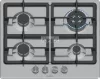 BOSCH PGH6B5K90 Serie | 4 Gáz főzőlap 60 cm, Nemesacél