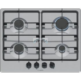 BOSCH PGP6B5K60 Serie | 4 Gáz főzőlap 60 cm Nemesacél