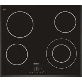   BOSCH PKF631BB2E Serie | 4, Üvegkerámia főzőlap, 60 cm, Fekete, PKF631BB2E