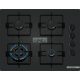 BOSCH POH6B6K30 Serie | 2 Gáz főzőlap 60 cm Edzett üveg, Fekete