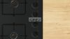 BOSCH POH6B6K30 Serie | 2 Gáz főzőlap 60 cm Edzett üveg, Fekete
