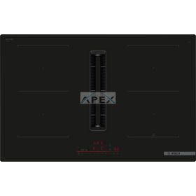   BOSCH PVQ811H26E Serie | 6 Indukciós főzőlap, beépített elszívóval, 80 cm, munkapultba építhető