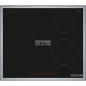   BOSCH PVS645HB1E Serie | 6, Indukciós főzőlap, 60 cm, munkapultra építhető kerettel