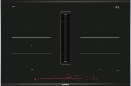 BOSCH PXX875D67E Serie | 8, Indukciós főzőlap, beépített elszívóval, 80 cm, PXX875D67E
