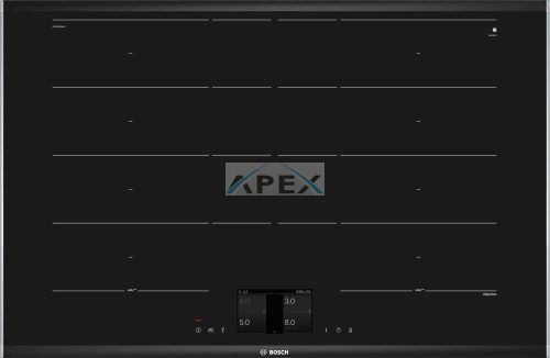 BOSCH PXY875KV1E Serie | 8 Indukciós főzőlap 80 cm Fekete, munkapultba építhető