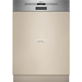   NEFF S145ECS15E N 50 Félig beépíthető mosogatógép, 14 teríték