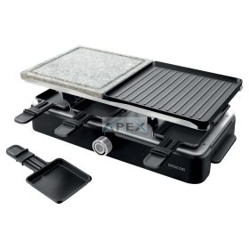 SENCOR SBG0260BK raclette grill sütő