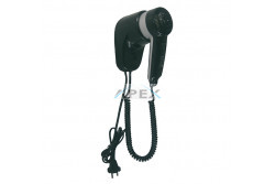 Merida SC0010CS Hotel hajszárító, fekete ABS műanyag, 1240W, konzollal