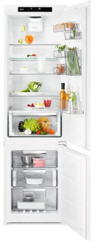 AEG SCE819E5TS BEÉPÍTHETŐ TwinTech® 6000 No Frost alulfagyasztós kombinált hűtő, 177,2 cm