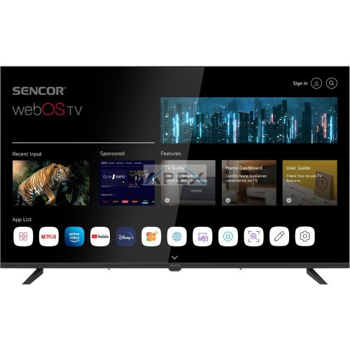 SENCOR SLE 43FS801TCSB webOS SMART TV