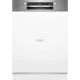 BOSCH SMI2HTS06E Serie | 2, Félig beépíthető mosogatógép, 60 cm, Nemesacél, Home Connect