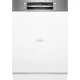 BOSCH SMI4EVS04E Serie | 4 Félig beépíthető mosogatógép 60 cm, Szálcsiszolt acél