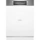 BOSCH SMI4HCS07E Serie | 4, Félig beépíthető mosogatógép, 60 cm, Nemesacél, Home Connect