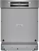 BOSCH SMI4HCS07E Serie | 4, Félig beépíthető mosogatógép, 60 cm, Nemesacél, Home Connect