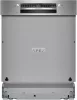 BOSCH SMI4HVS14E Serie | 4, Félig beépíthető mosogatógép, 60 cm, Nemesacél, Home Connect