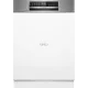 BOSCH SMI6ECS12E Serie | 6 Félig beépíthető mosogatógép 60 cm, Szálcsiszolt acél
