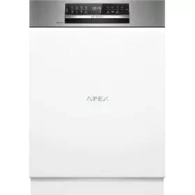   BOSCH SMI6ECS18E Serie | 6 Félig beépíthető mosogatógép 60 cm, Szálcsiszolt acél