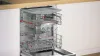 BOSCH SMI6ECS18E Serie | 6 Félig beépíthető mosogatógép 60 cm, Szálcsiszolt acél