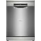 BOSCH SMS4HVI00E Serie | 4, Szabadonálló mosogatógép, 60 cm, Nemesacél színű, festett