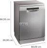 BOSCH SMS4HVI14E Serie | 4 Szabadonálló mosogatógép 60 cm, Ujjlenyomatmentes, szálcsiszolt