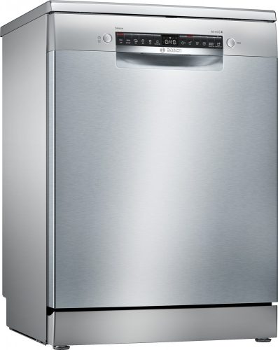 BOSCH SMS4HVI45E Serie | 4, Szabadonálló mosogatógép, 60 cm, silver-inox, SMS4HVI45E, Home Connect