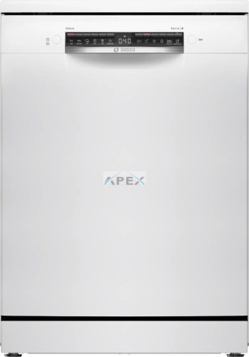 BOSCH SMS4HVW00E Serie | 4, Szabadonálló mosogatógép, 60 cm, Fehér