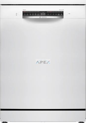 BOSCH SMS4HVW14E Serie | 4 Szabadonálló mosogatógép 60 cm, Ujjlenyomatmentes, Fehér