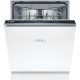 BOSCH SMV2HVX06E Serie | 2, Beépíthető mosogatógép, 60 cm, Nemesacél, Home Connect