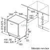 BOSCH SMV4ENX06E Serie | 4 Beépíthető mosogatógép, 60 cm