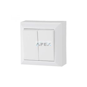   GAO 0315H Business Line IP20 csillárkapcsoló, beltéri, 230 V~ / 50 Hz / 10 A, fehér