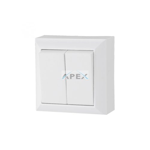 GAO 0315H Business Line IP20 csillárkapcsoló, beltéri, 230 V~ / 50 Hz / 10 A, fehér