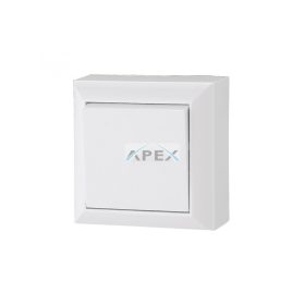   GAO 0316H Business Line IP20 váltókapcsoló, beltéri, 230 V~ / 50 Hz / 10 A, fehér