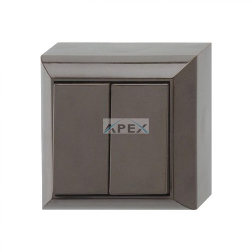 GAO 0511466777 Business Line IP20 csillárkapcsoló, beltéri, 230 V~ /50 Hz / 10 A, barna