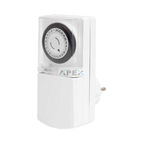 GAO 0768H mechanikus kültéri időzítő óra, 3500 W, 16A, IP44 védettség