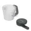 NAVA 10-274-001 Imperial digitális konyhai mérleg és mérőkancsó, 1,5l, 5kg