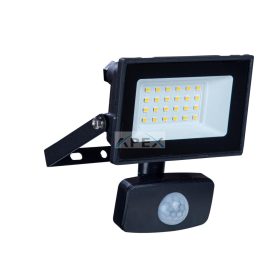   GAO 48987 falra szerelhető LED fényvető, 20 W, 2200 lumen, mozgásérzékelő, kül- és beltéri kivitel