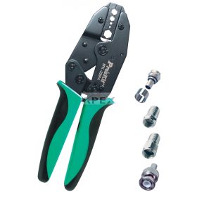   Pro'skit 6PK-230PA préselő fogó, 230 mm, 5 féle mérethez, racsnis áttétel, 6 féle nyomaték