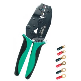   Pro'skit 6PK-301H préselő fogó, 220 mm, 3 féle mérethez, racsnis áttétel, 6 féle nyomaték