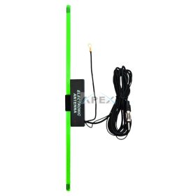   SAL 91110 autóantenna erősítővel, belső, szélvédőre ragasztható, öntapadós, 340mm, DIN