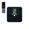 AENO ABS0002S BS2S testmérleg, 180 kg-ig terhelhető, SMART funkciók, profilok, BMI index elemzés, színes kijelző