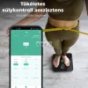 AENO ABS0002S BS2S testmérleg, 180 kg-ig terhelhető, SMART funkciók, profilok, BMI index elemzés, színes kijelző